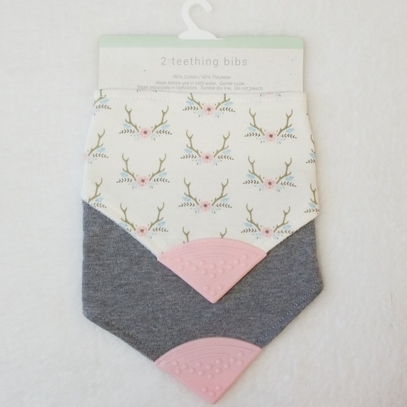 modern baby teething bibs